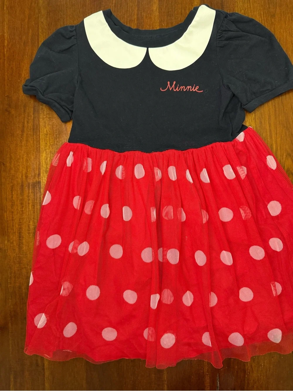 GAP Black & Red Polka Dot Minnie Dress